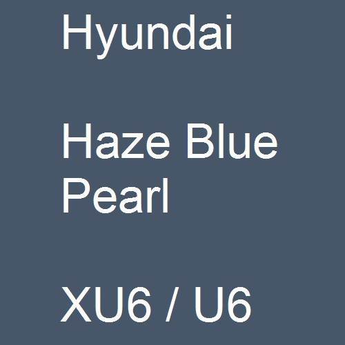 Hyundai, Haze Blue Pearl, XU6 / U6.